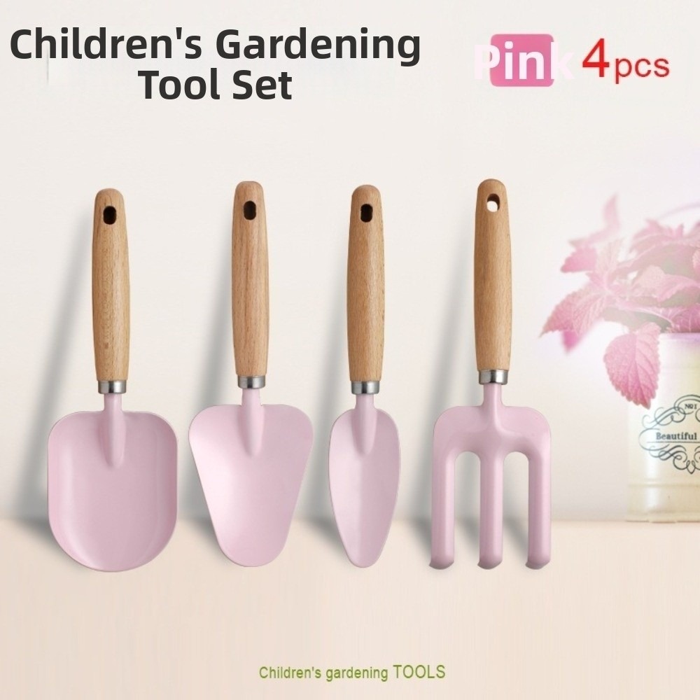 Gardening Tools Kit For Kids - Buntes Kinder-Gartenwerkzeug-Set Lehrreiches Leichtgewichtiges Kinder-Pflanzwerkzeug-Kit Sicheres
