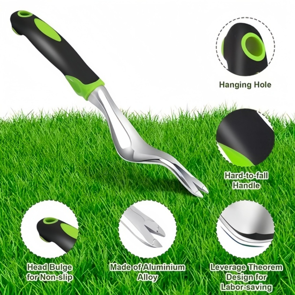 Gardening Tools Used - Handliches Unkrautentfernungswerkzeug mit ergonomischem Griff für