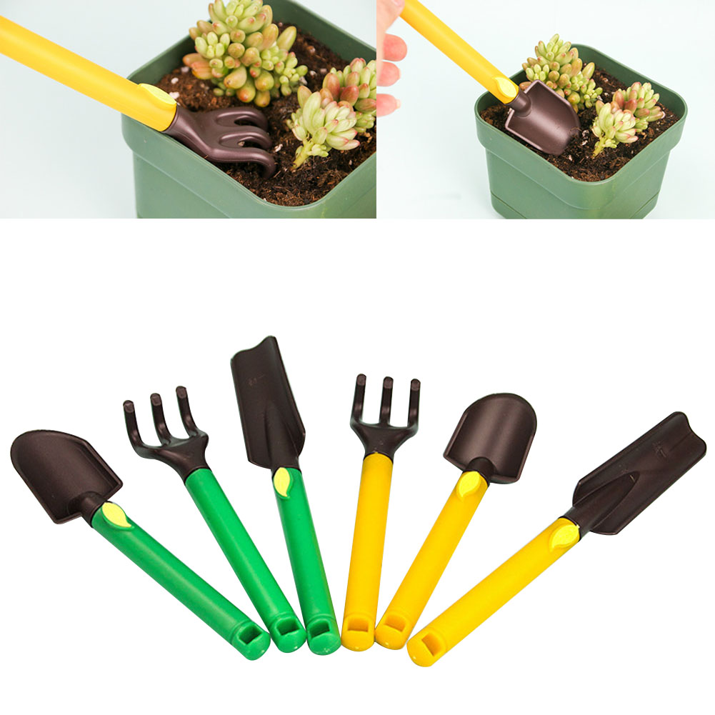Gardening Tools Kit For Kids - 3 stücke Kinder Gartengeräte Kit Kunststoff