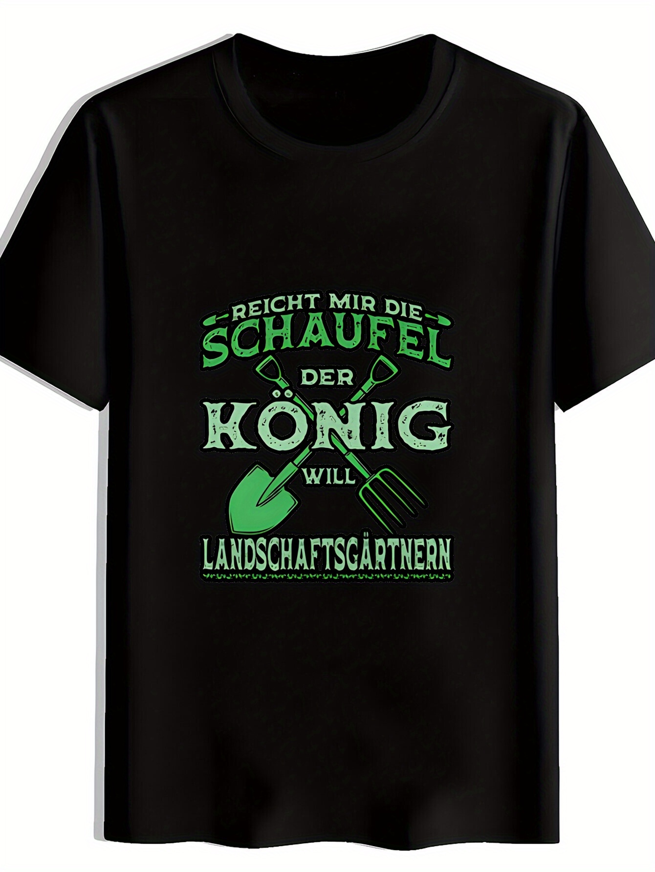 Herren Freizeit-T-Shirt mit Ku – Gardening Tools German Bewertung und Preis