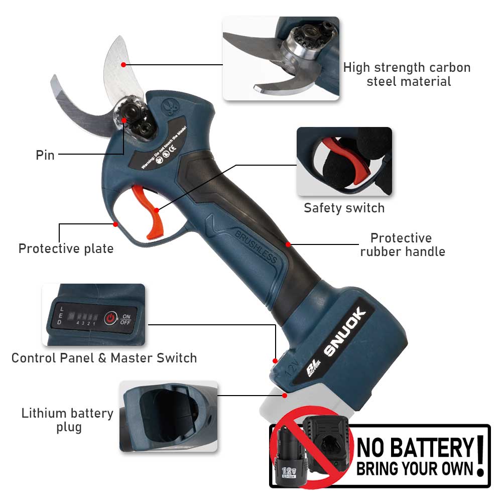 SNUOK 12V Bürstenlose Elektris – Gardening Tools Gifts Bewertung und Preis